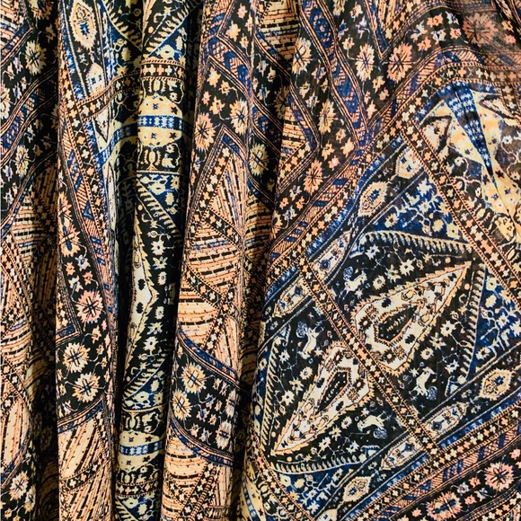 Midnight Sky Handkerchief Style Dress, Size: L, & Color: Multi Pattern - Picture 10 of 16